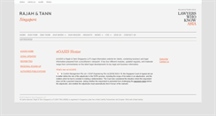 Desktop Screenshot of eoasis.rajahtann.com